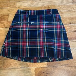 Seek the Label Plaid Mini Skirt